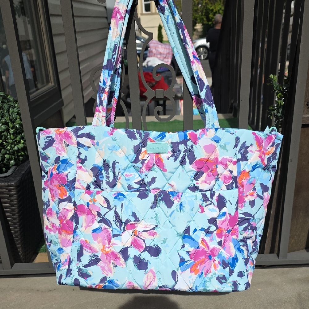 Vera Bradley Vibrant Floral Tote